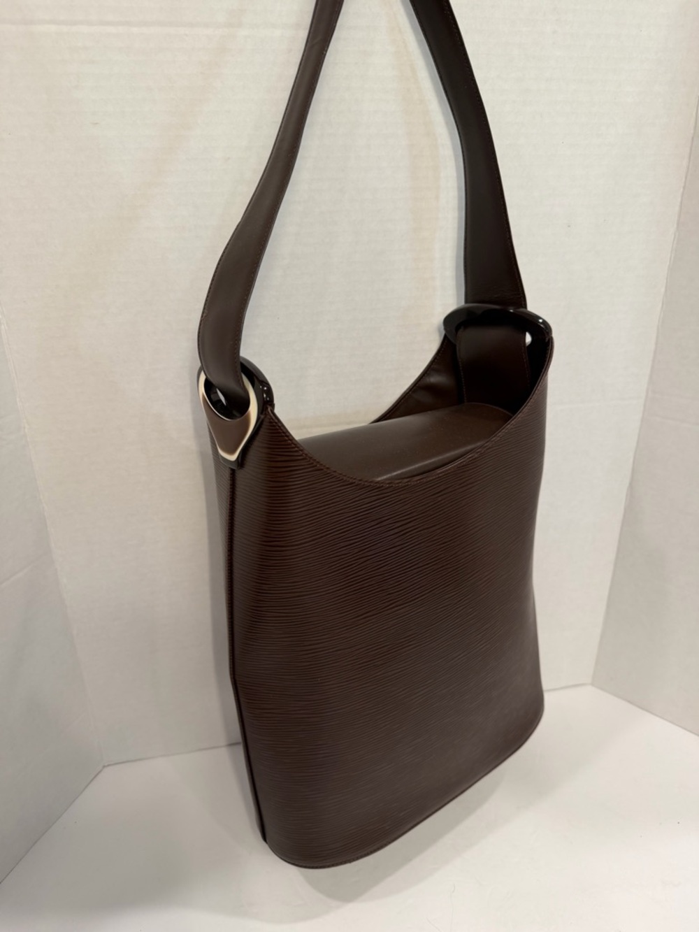Louis Vuitton Epi Verso Moka M5281D Shoulder Bag 10.2*12.5*4.3 inch - Picture 6 of 10